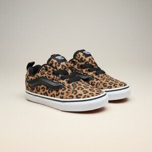 Vans Toddler Knu School Sneakers Leopard Size 10 NEW IN BOX!